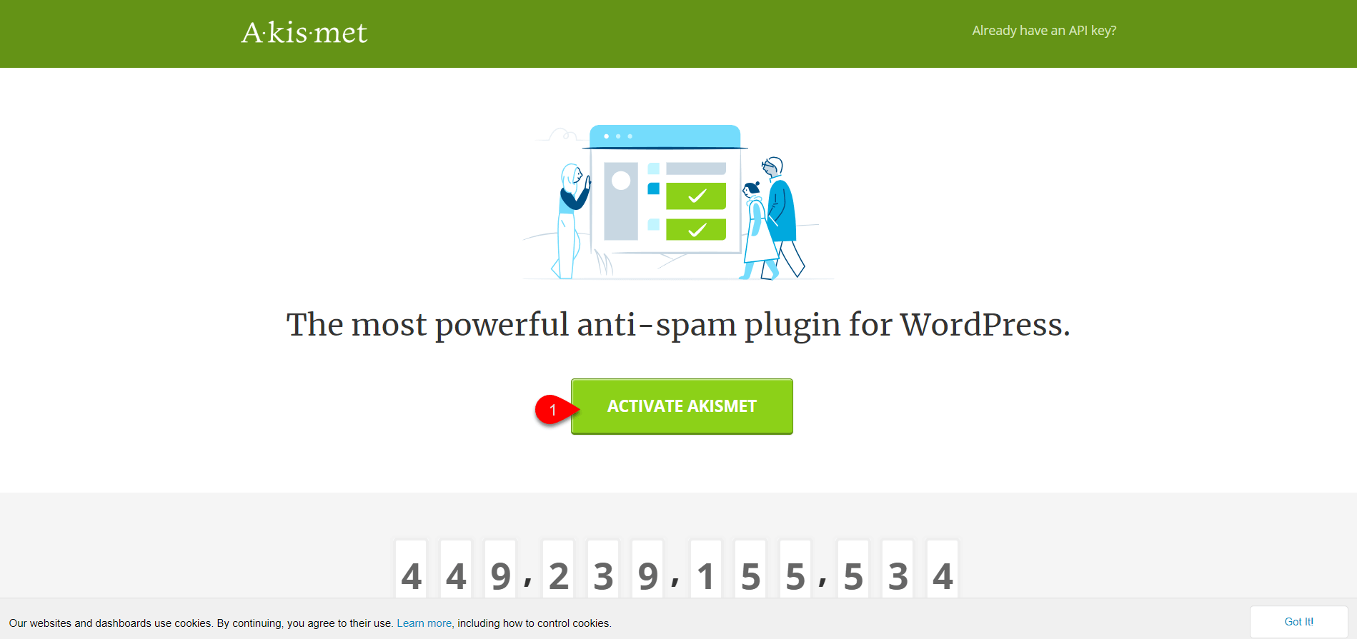 Akismet-plugin